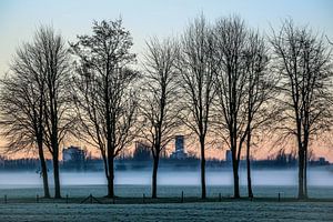 Aan de rand van Leeuwarden von Jo Pixel