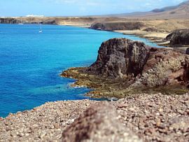 viewing the cliffs and a the sea by Eef Bouman