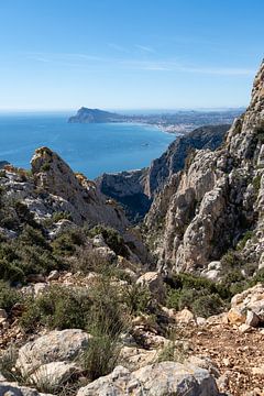Felsige Landschaft der Mittelmeerküste
