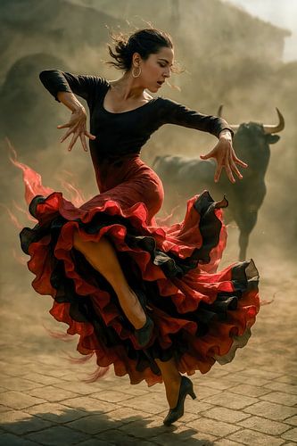 De vuurdans - flamenco tussen stof en storm