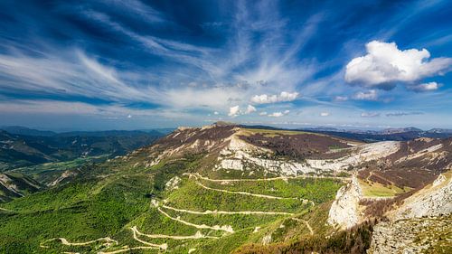 The Col de Rousset and the Vercors plateaus