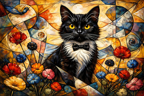 Portret van een kat