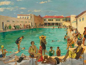 John Lavery, Winter in Florida, 1929