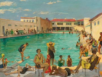 John Lavery, Winter In Florida, 1929 van Atelier Liesjes