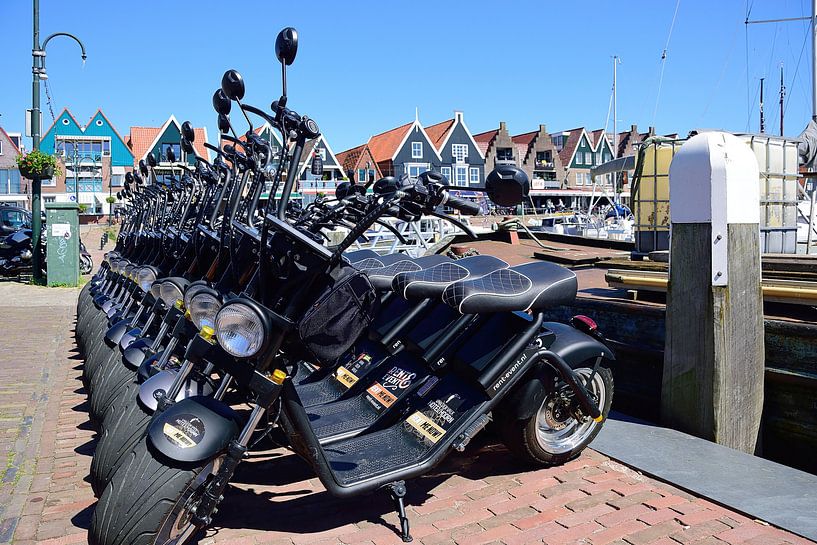 Scooters ready for a day out by Frank's Awesome Travels