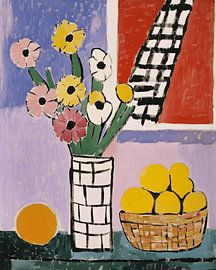 Abstract boeket met fruitmand van Dream Drip