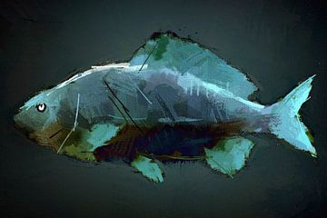 Ornamental fish by Kay Weber