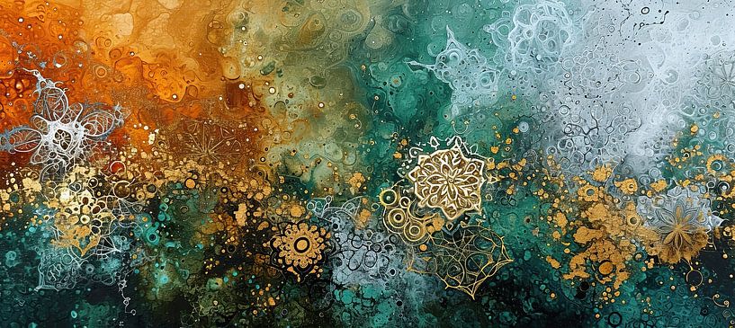 Transition - Accent doré abstrait | Transition par La collection ARTEO