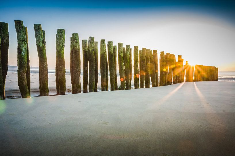 Sunset Cap gris Nez van Wim van D