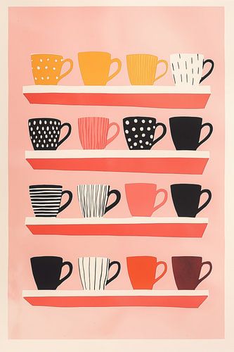 Alle kopjes in de kast