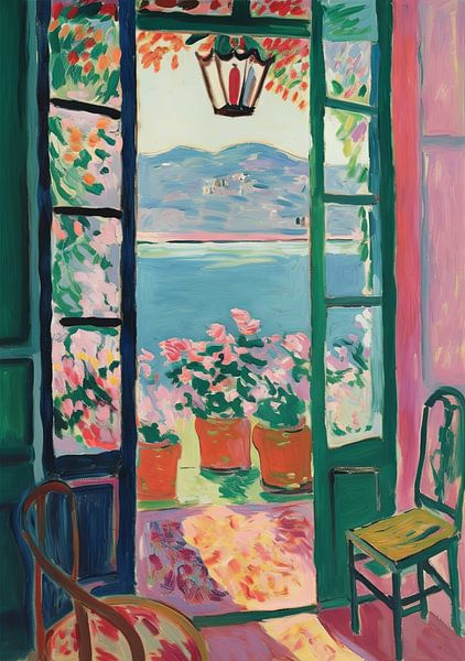 Henri Matisse inspire la Méditerranée par Niklas Maximilian