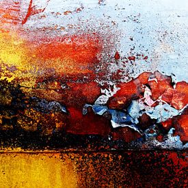 De Kleuren Van Roest - abstracte fotografie van Nicole Schyns