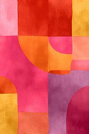 Planches de couleurs dans les tons rose et orange n°4 sur Studio BB