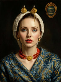 Scheveningse vrouw van Ingrid van der Meer