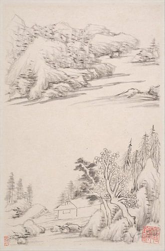 Dong Qichang - Landscapes after old masters 2