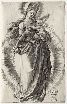 Die Heilige Jungfrau mit der Sternenkrone, Albrecht Dürer