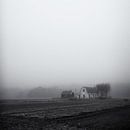 Boerderij in de mist, Heemskerk van Paul Beentjes thumbnail
