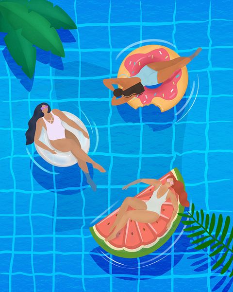Pool Damen von Petra Lizde