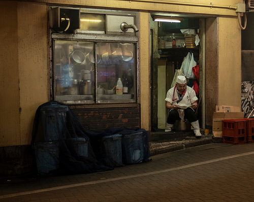 Street photography in Tokyo