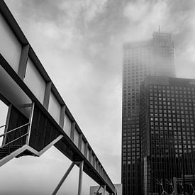 Bild Maastoren in Rotterdam mit Brücke von Chihong
