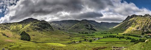 Panorama Lake District, Engeland