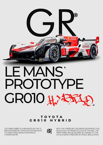 Le mans Toyota GR010