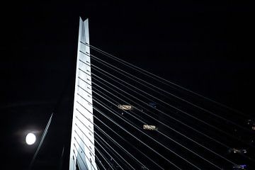 Pont Erasmus de nuit