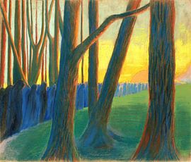 Mikalojus Konstantinas Čiurlionis – Begräbnissinfonie III (Zyklus von 7), 1908 von Atelier Liesjes