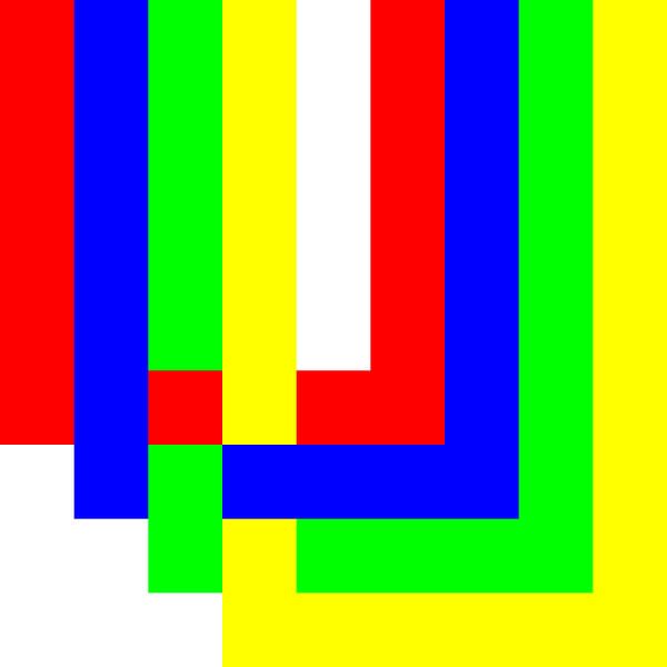 Drunter und Drüber | Permutation | ID=09 | V=63 | Knoten 4xU | P #01 von Gerhard Haberern