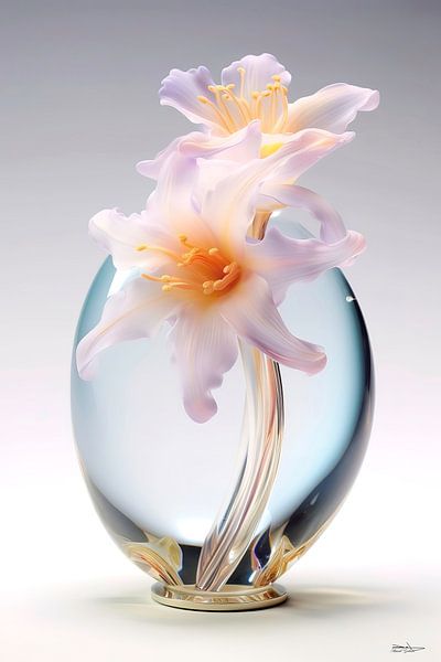 sculpture en verre par Gelissen Artworks