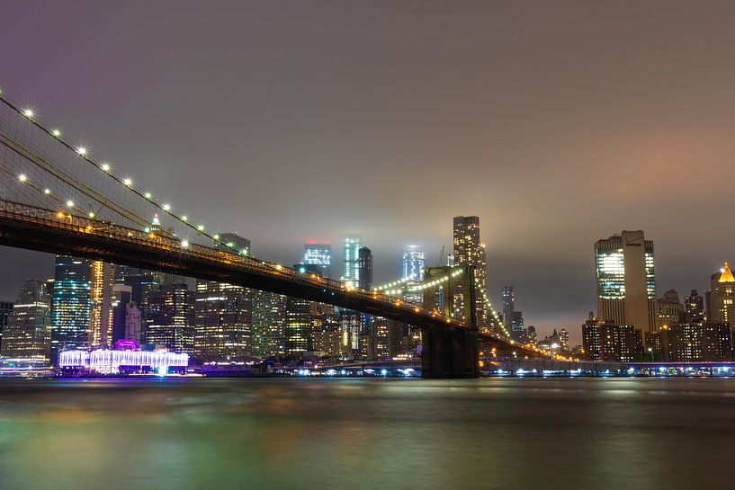 Brooklyn Bridge van Michel van Rossum