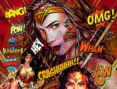 Wonder Woman Popart by Rene Ladenius Digital Art thumbnail