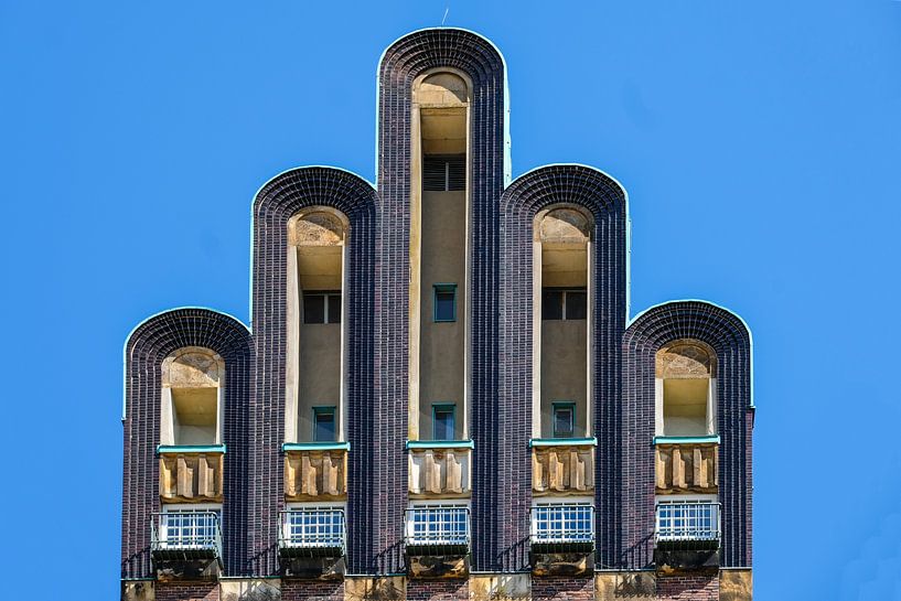 Les cinq doigts, Hochzeitsturm Darmstadt. par pixxelmixx
