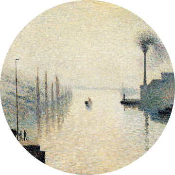 Effect van mist, Camille Pissarro - 1888