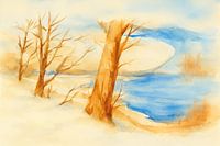 Paysage d'hiver