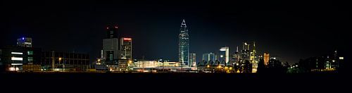 Francfort a. Main, ligne d'horizon, panorama