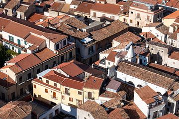 The rooftops of Cefalu by Werner Lerooy