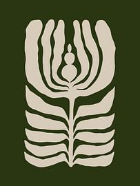 Night Bloom - Green by Gal Design