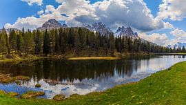 Panorama of Lago Antorno