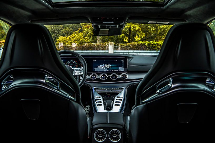 Mercedes-Benz AMG GT 63 interieur van Bas Fransen
