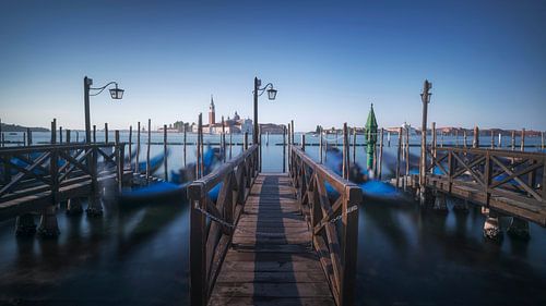 Blauwe ochtend in Venetië