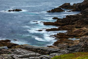 The rocky coast of Ireland by Roland Brack