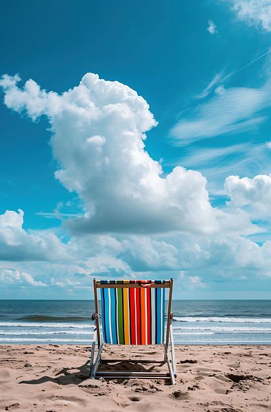 Esthetiek op het strand van fernlichtsicht