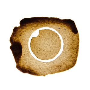 The inverse Coffee stain