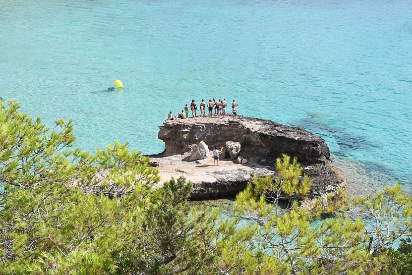 Ibiza | Rock | Diving by StudioMaria.nl
