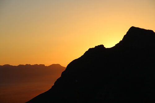 Zonsopkomst in de bergen