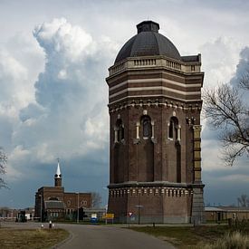 Watertoren in Scheveningen van Michel van Kooten