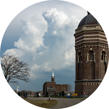 Watertoren in Scheveningen van Michel van Kooten
