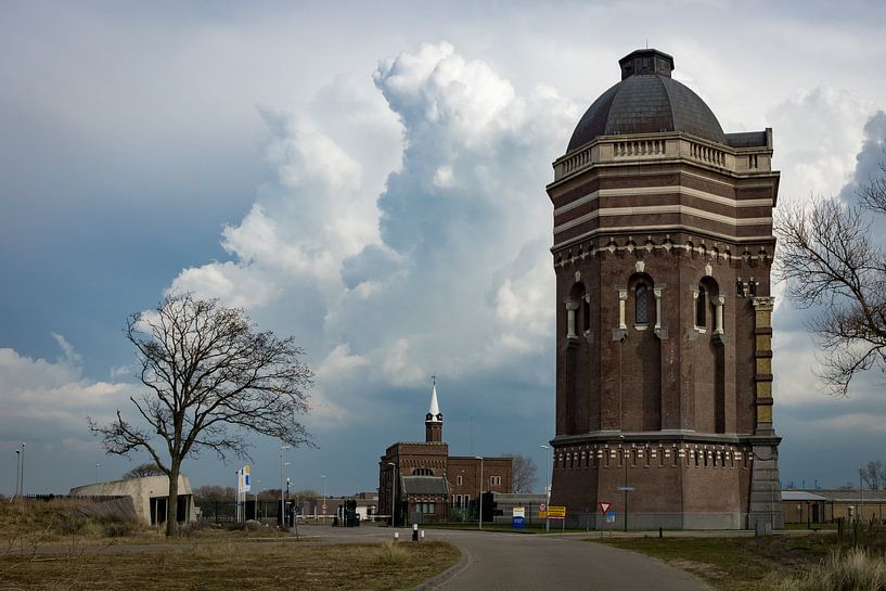 Wasserturm in Scheveningen von Michel van Kooten