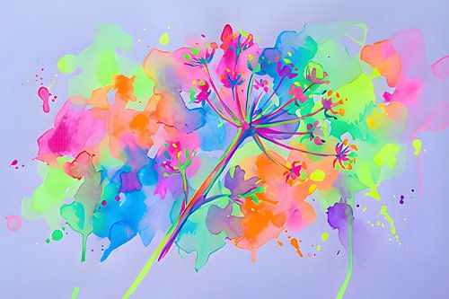 hogweed abstract by Jessica Berendsen